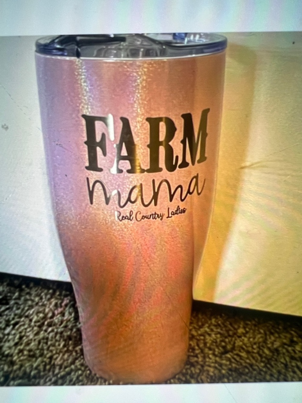 FARM MAMA 27ounce Cup Slider lid new